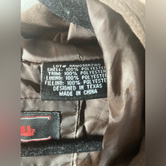 Rock and Roll Cowboy mens puffer hooded vest - Picture 5 of 10